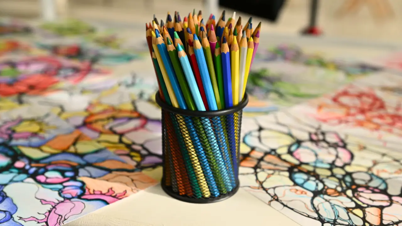 colorir para desestressar