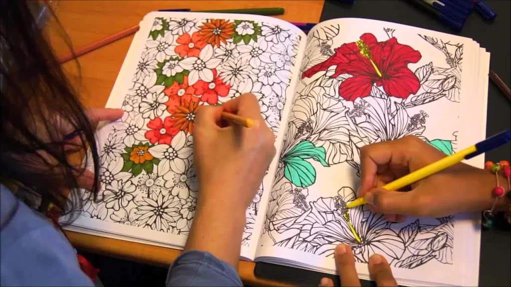colorir para desestressar
