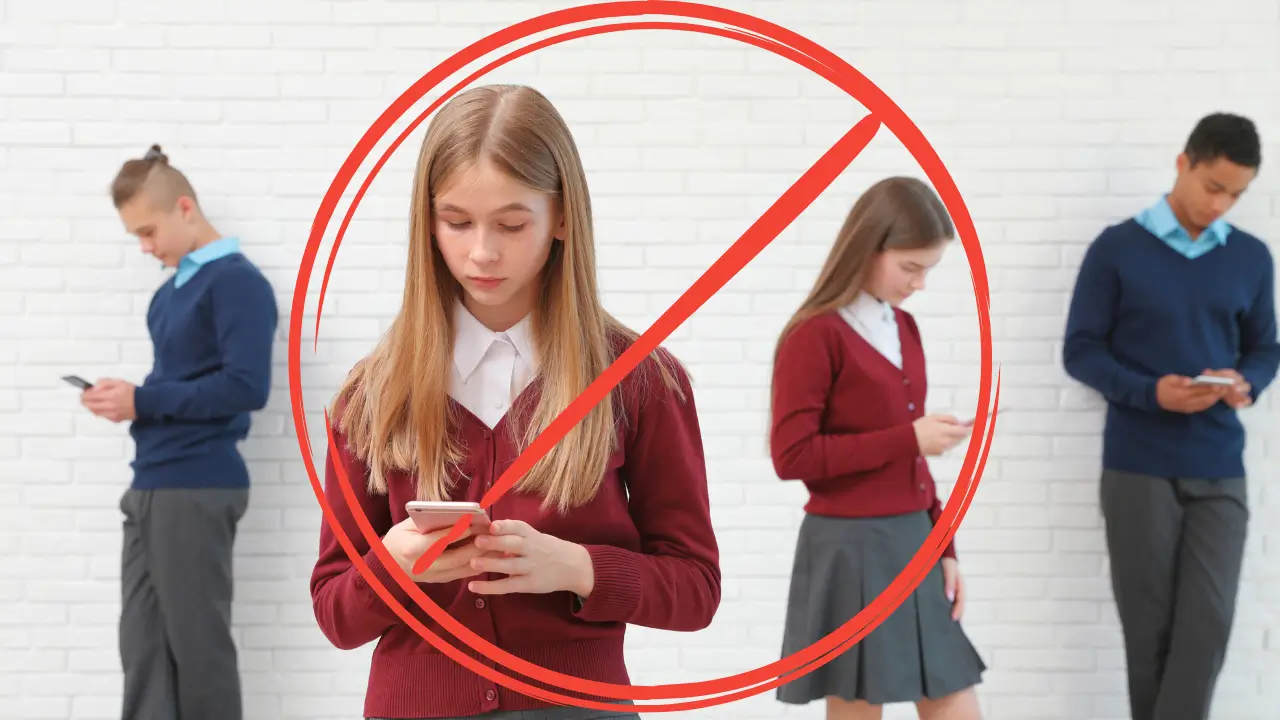 proibição de telefones nas escolas